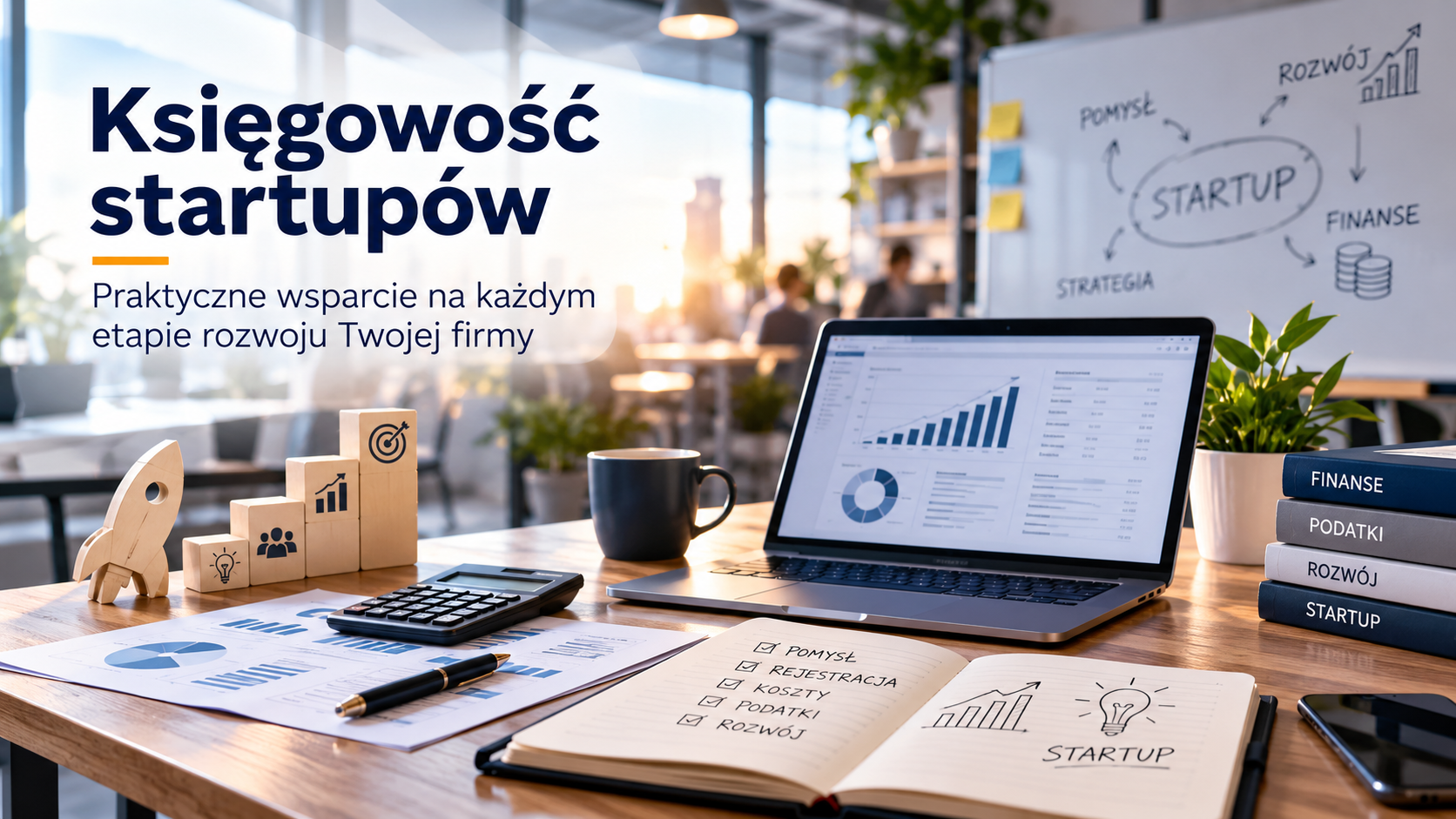 Księgowość dla startupów – koszty na początku działalności
